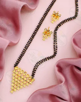 ANTIQUE SARASWATI DESIGNER MANGALSUTRA