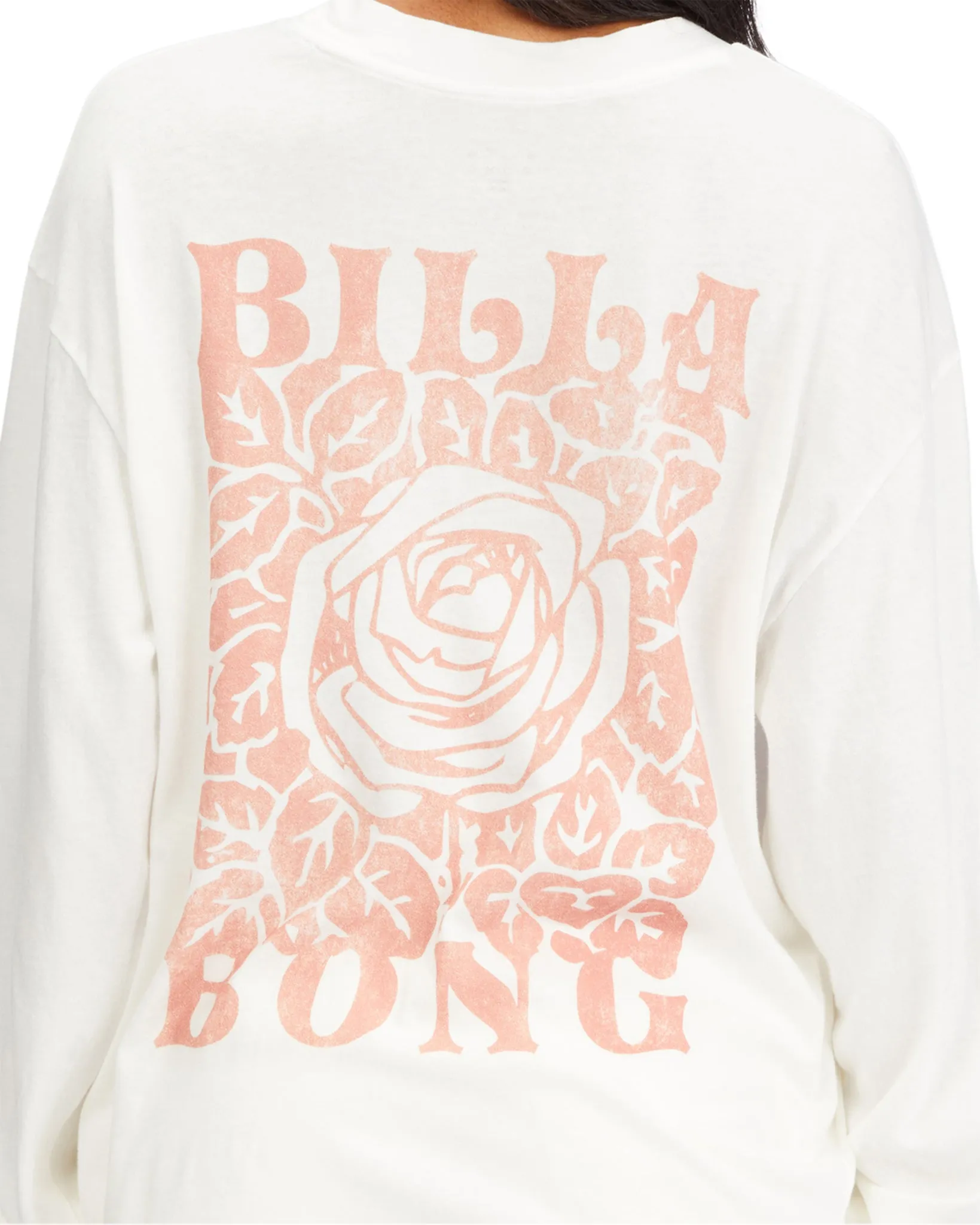 A Rose Is A Rose Long Sleeve Boyfriend T-Shirt - Women's|-|T-shirt coupe garonne A Rose Is A Rose à manches longues - Femme