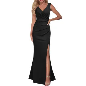 Adeline Formal Stylish Satin Dress