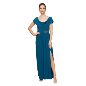 Alex Evenings AE81351491 Long Formal Pleated Dress