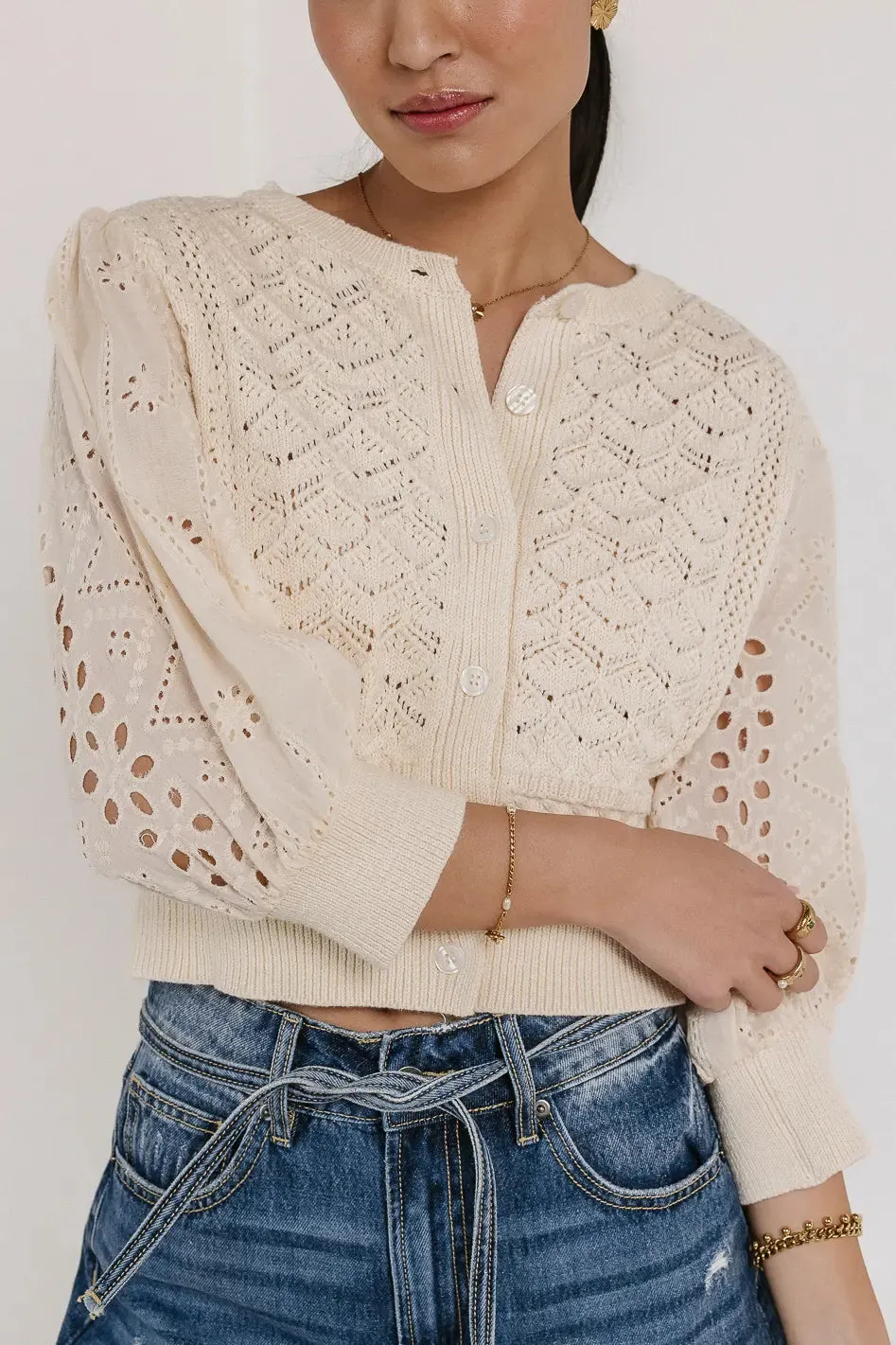 Alexia Sweater in Cream