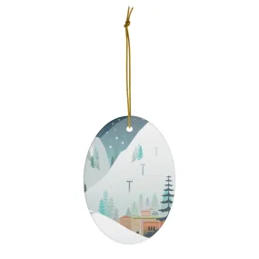 Aspen Ceramic Ornament