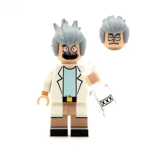 Brick and Shorty - Custom Design Minifigure Set