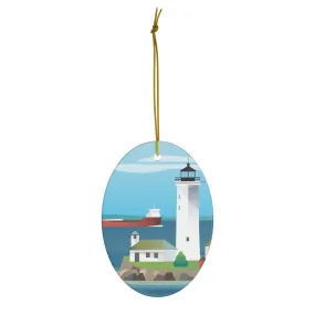 Cape Vincent Ceramic Ornament