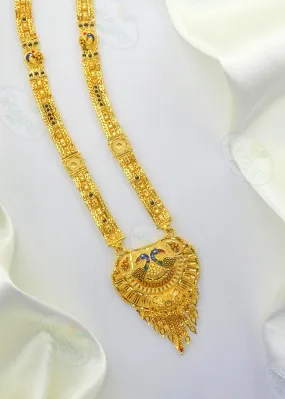 CAPTIVATING PEACOCK DESIGNER MANGALSUTRA