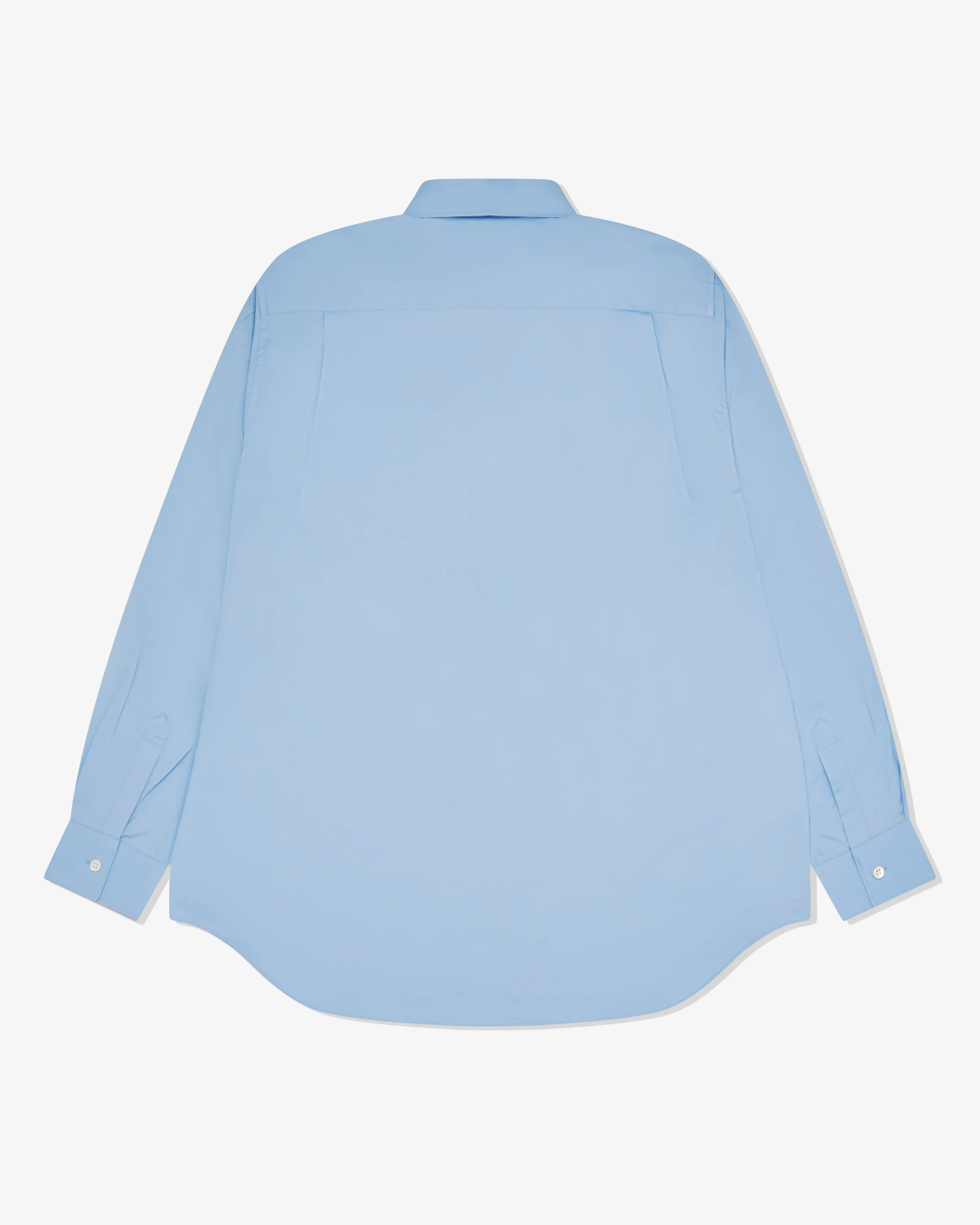 CDG Shirt Forever - Poplin Shirt - (Blue Plain)