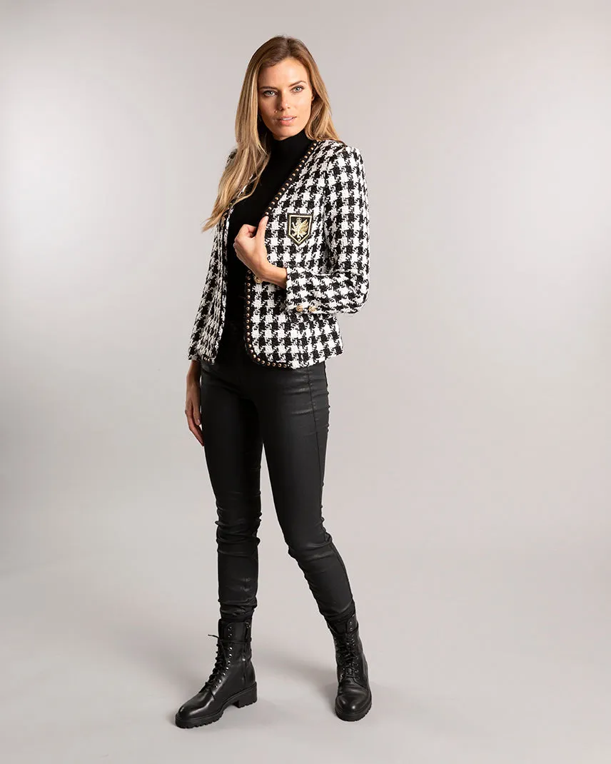 Cheltenham Houndstooth  Blazer