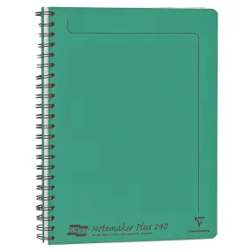 Clairefontaine Europa A4 Notemaker Plus 240 Green Notebook