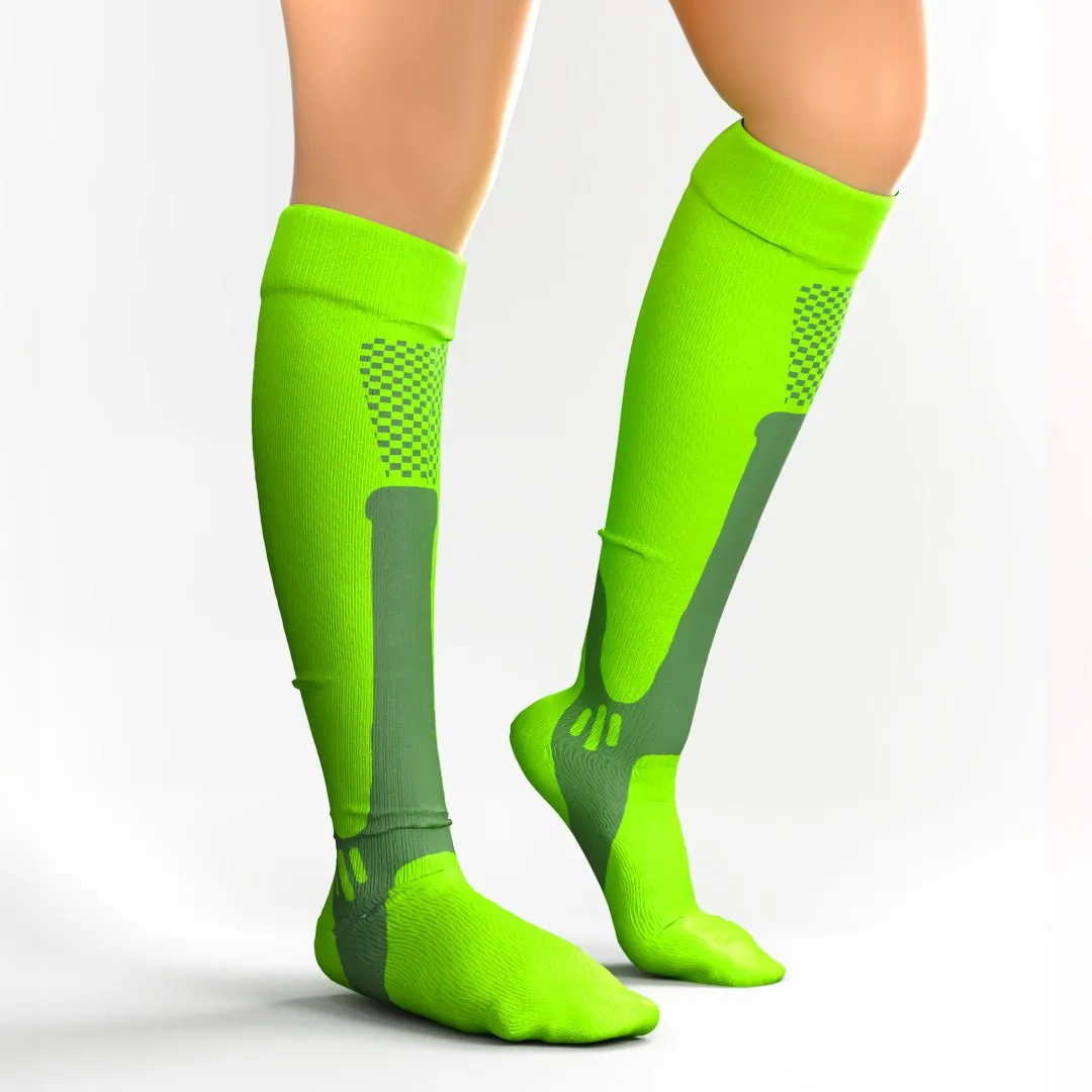 Compression Socks - Lime Green