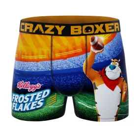 CRAZYBOXER Kelloggs Tiger Football Men's Boxer Briefs