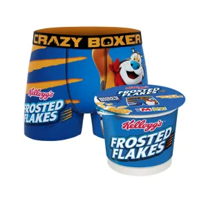 CRAZYBOXER Kellogg's Tony The Tiger Boy's Boxer Briefs (Creative Packaging)