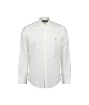 Custom Fit Oxford Shirt - White