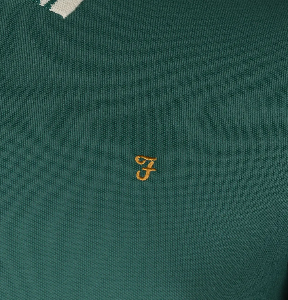 Farah Stanton Polo Shirt Pine Green