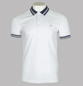 Farah Stanton Polo Shirt White