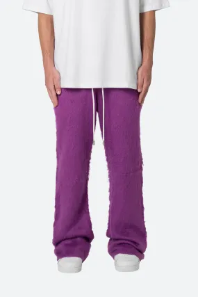 Fuzzy Sweatpants - Purple