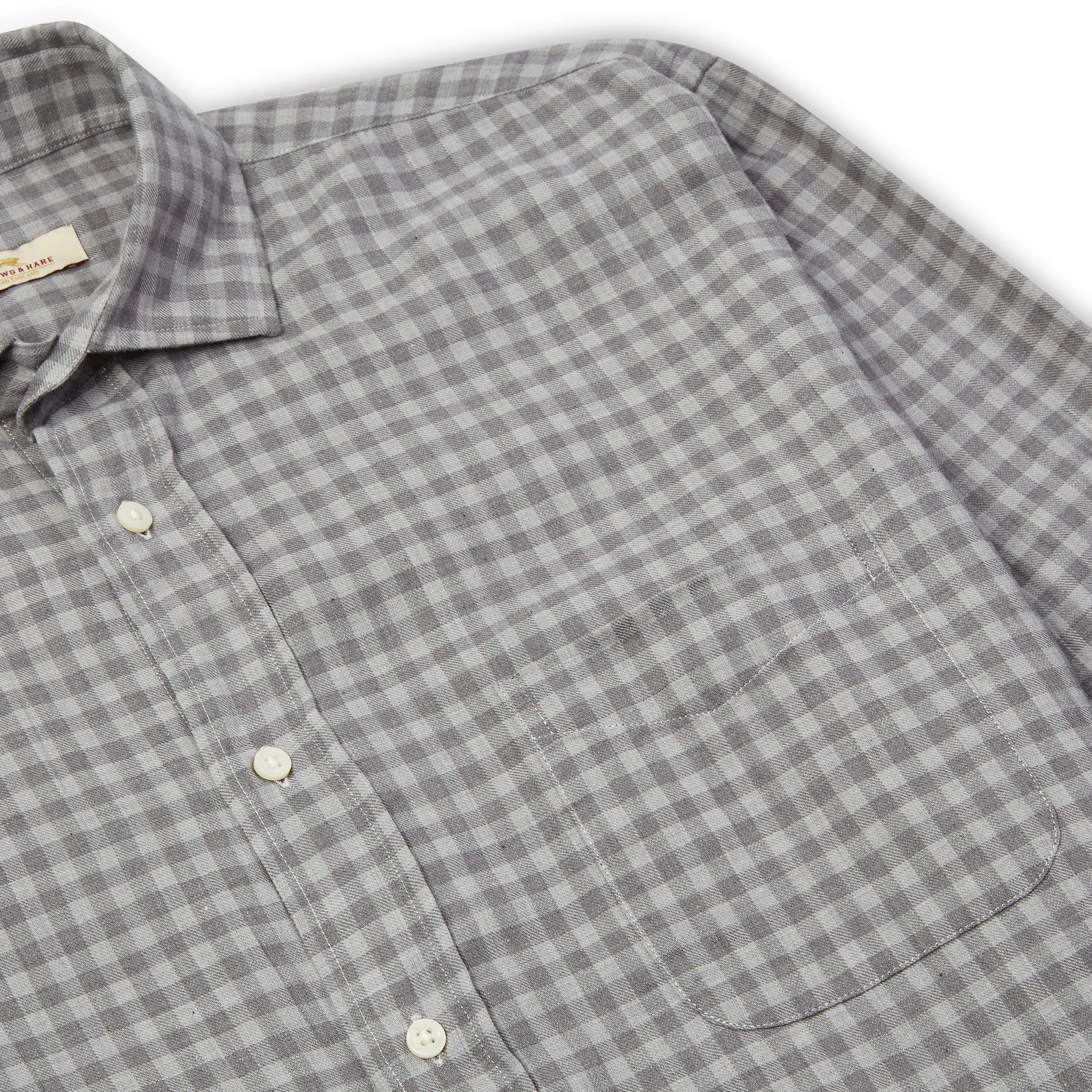 Gingham Shirt - Grey