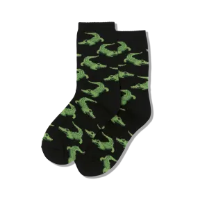 HOTSOX Kid's Alligators Crew Socks