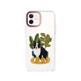 iPhone 12 Border Collie Phone Case MagSafe Compatible