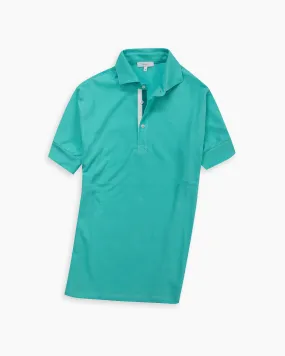 Jade Twin-Trim Short Sleeve Polo