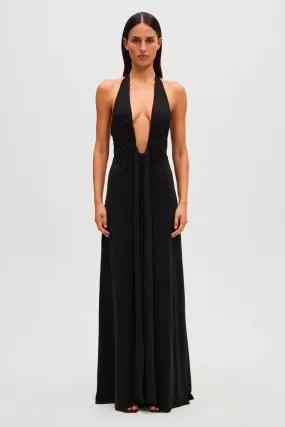 Jennifer Cupro Maxi (Black)