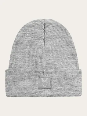 Kids Wool beanie - Grey Melange