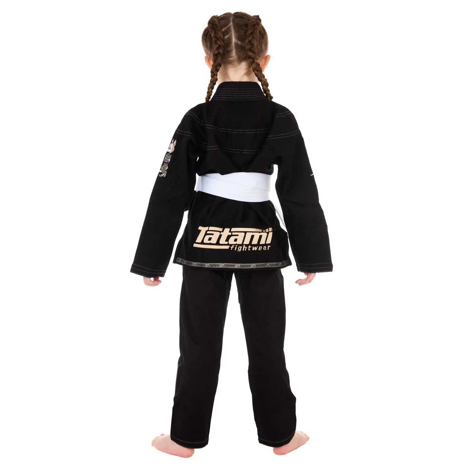 Meerkatsu Kids Animal Gi - Black