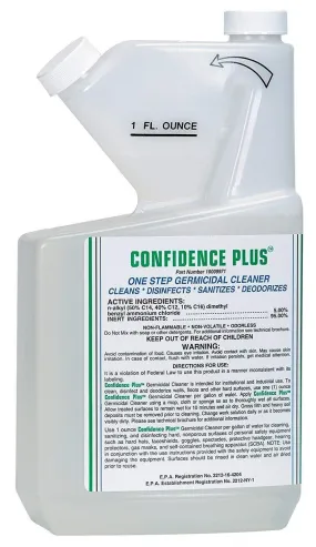 MSA Confidence Plus Respirator Cleaner, 32oz Bottle