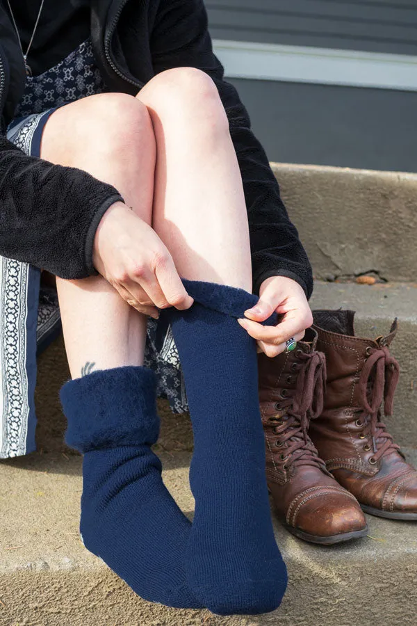 New Zealand Bed Socks with Star Treads