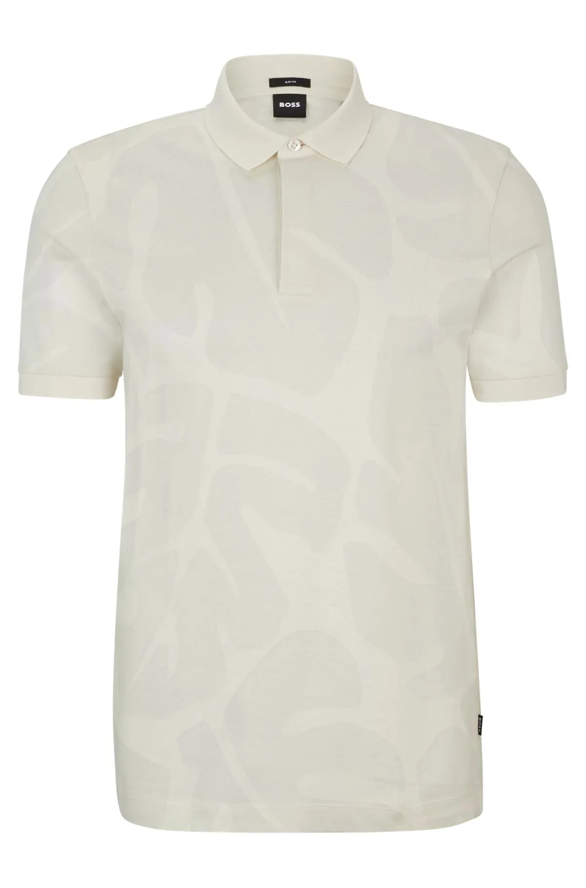 Penrose 108 Slim-Fit Polo Shirt in Monstera-Leaf Cotton 50513321