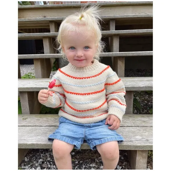 Petite Knit Festival Sweater Pullover (age 1 - 14) PROJECT