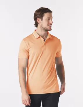 Power Fade Polo: Orange Wine