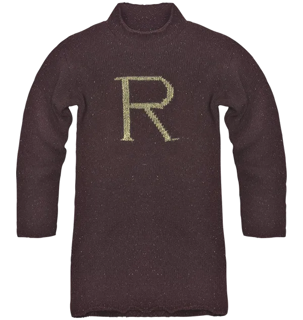 'R' for Ron Weasley Authentic Lochaven Youth Knitted Sweater