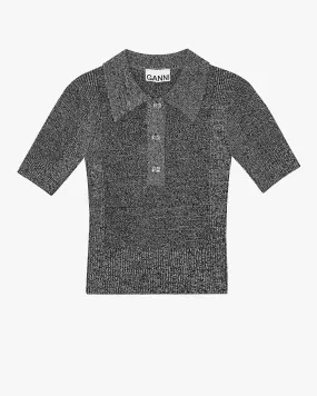 Rib Short Sleeve Polo