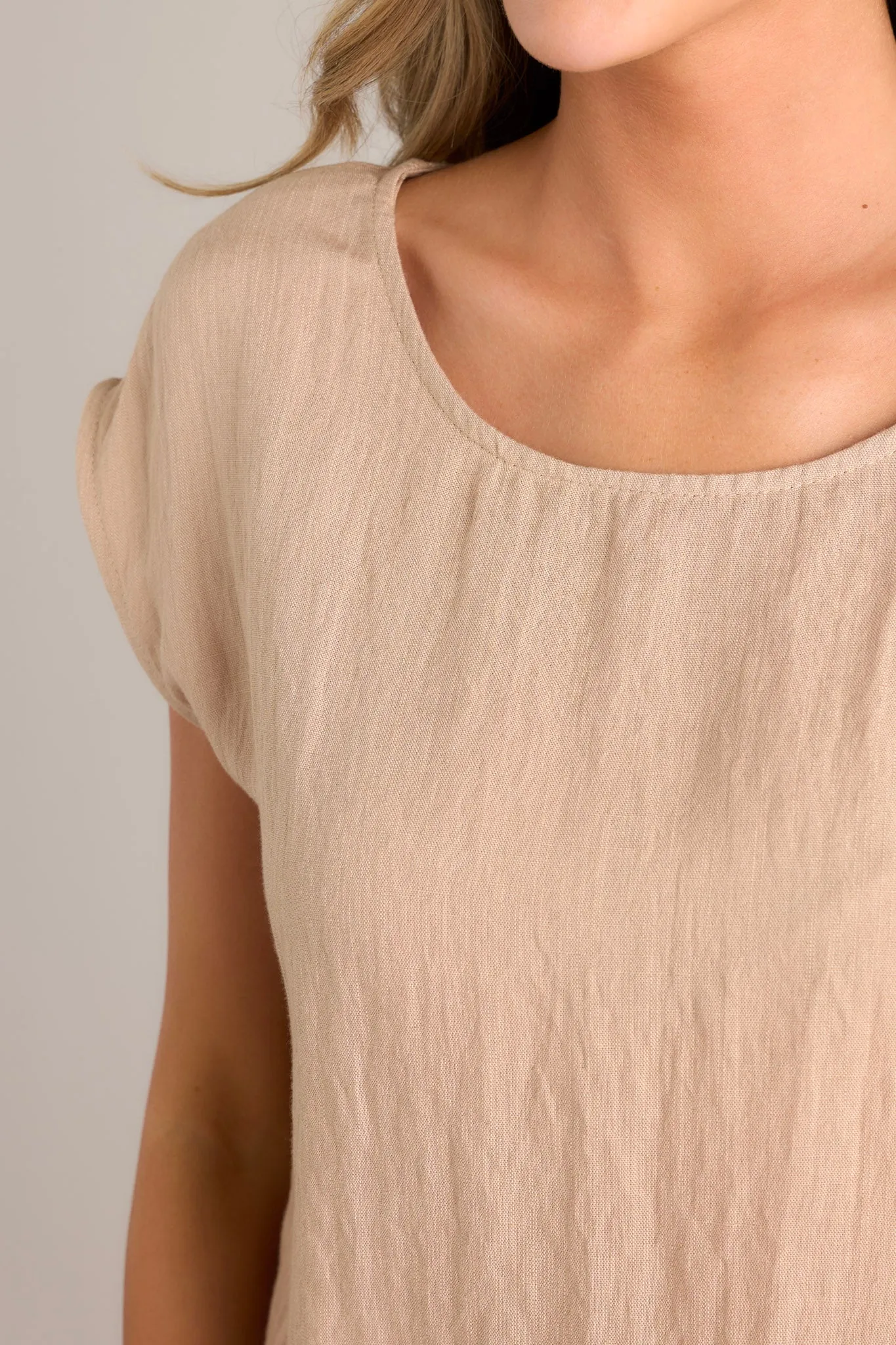 Signature Staple Tan Top