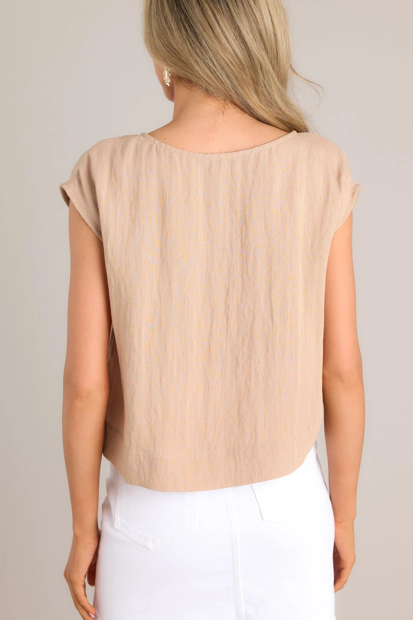 Signature Staple Tan Top