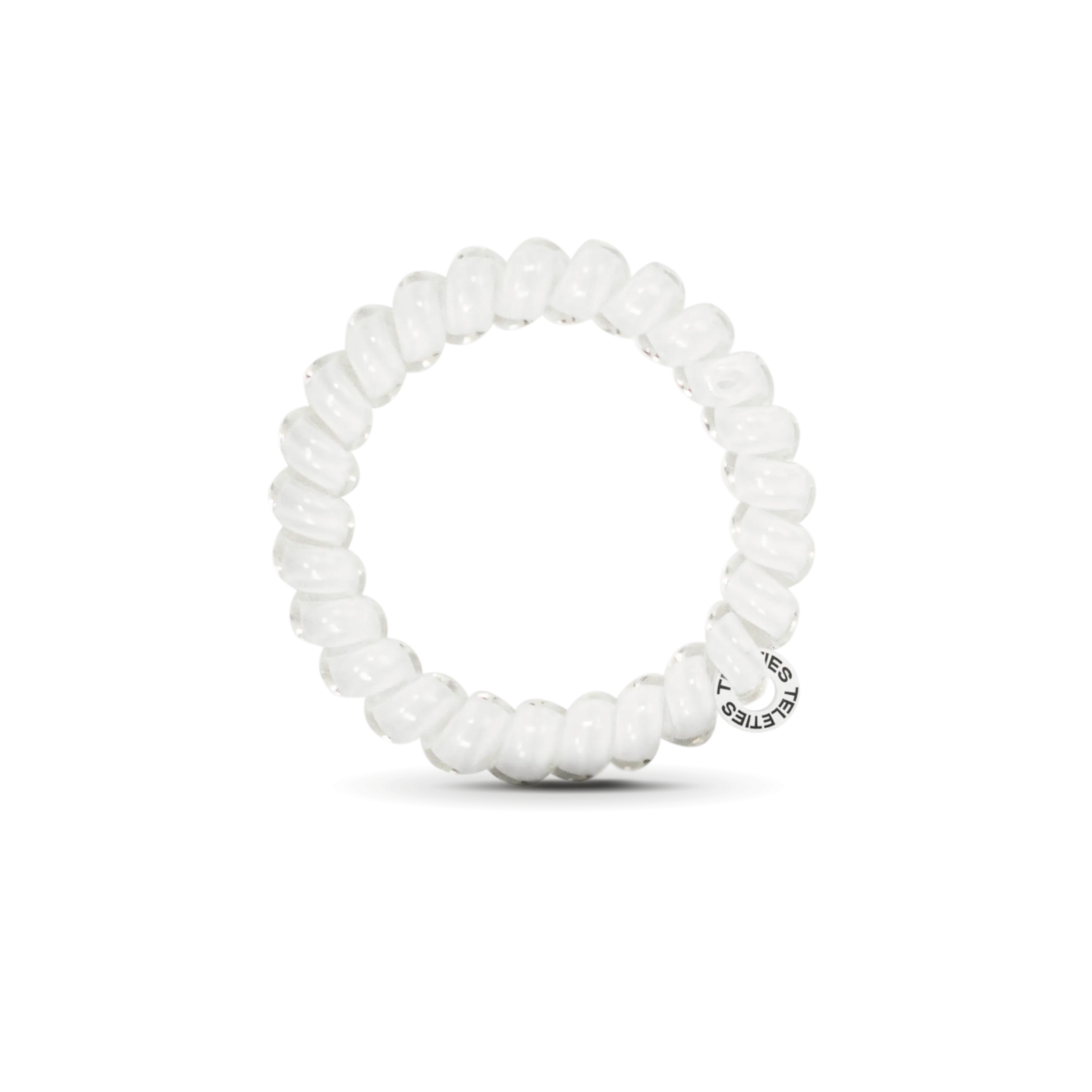 Spiral Hair Coils | Large | Coconut White Hair Ties: Large