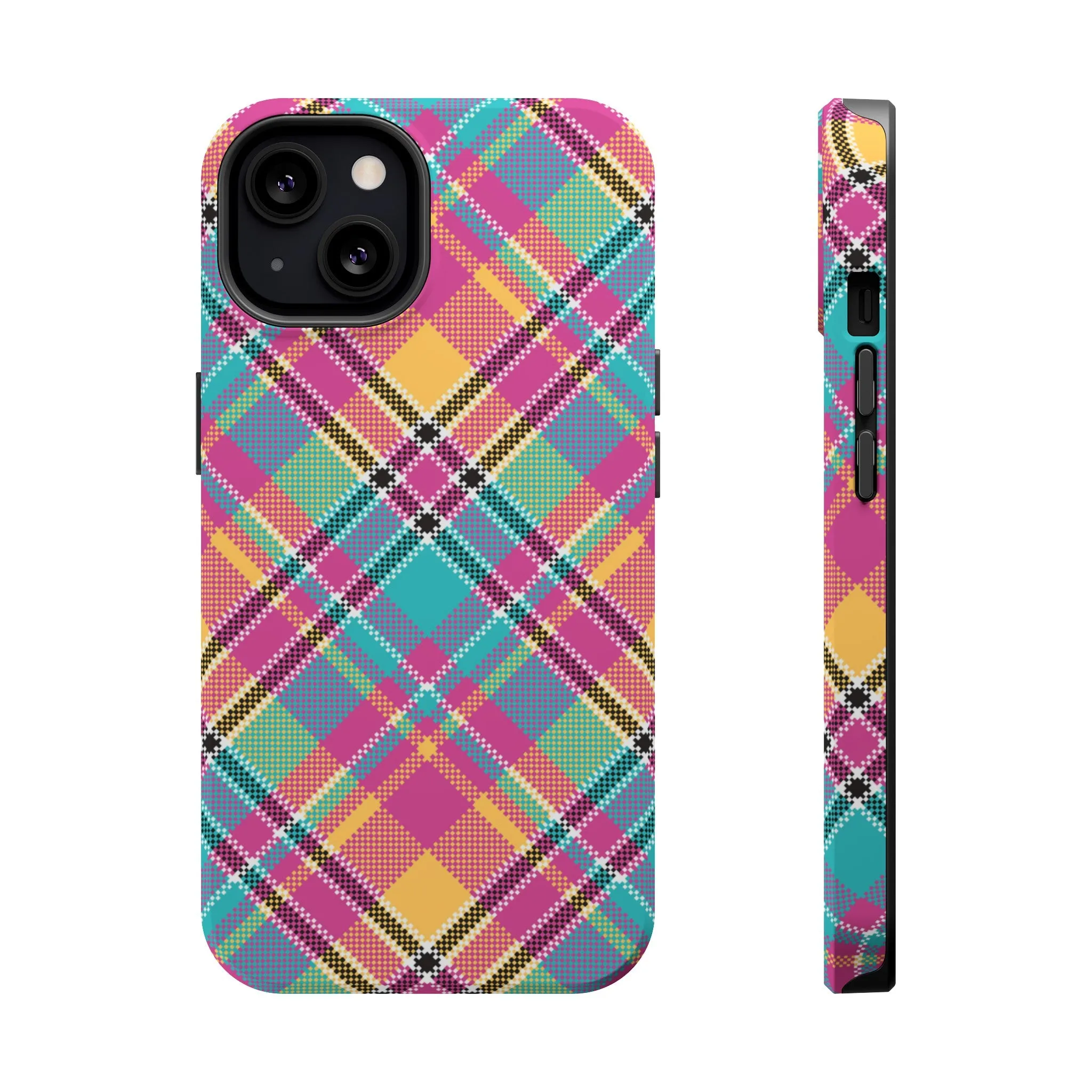 Spring Check | Pink Argyle Case