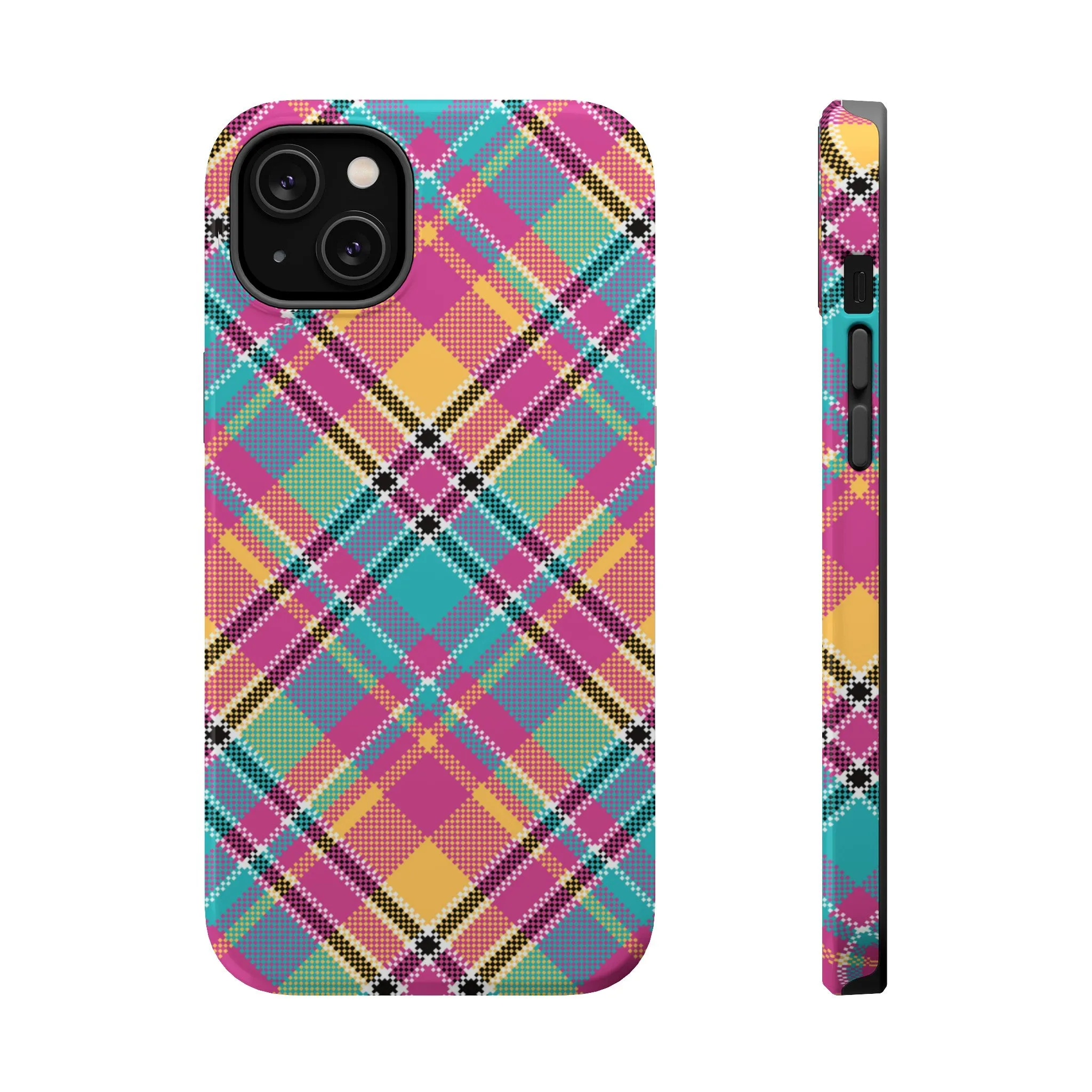 Spring Check | Pink Argyle Case