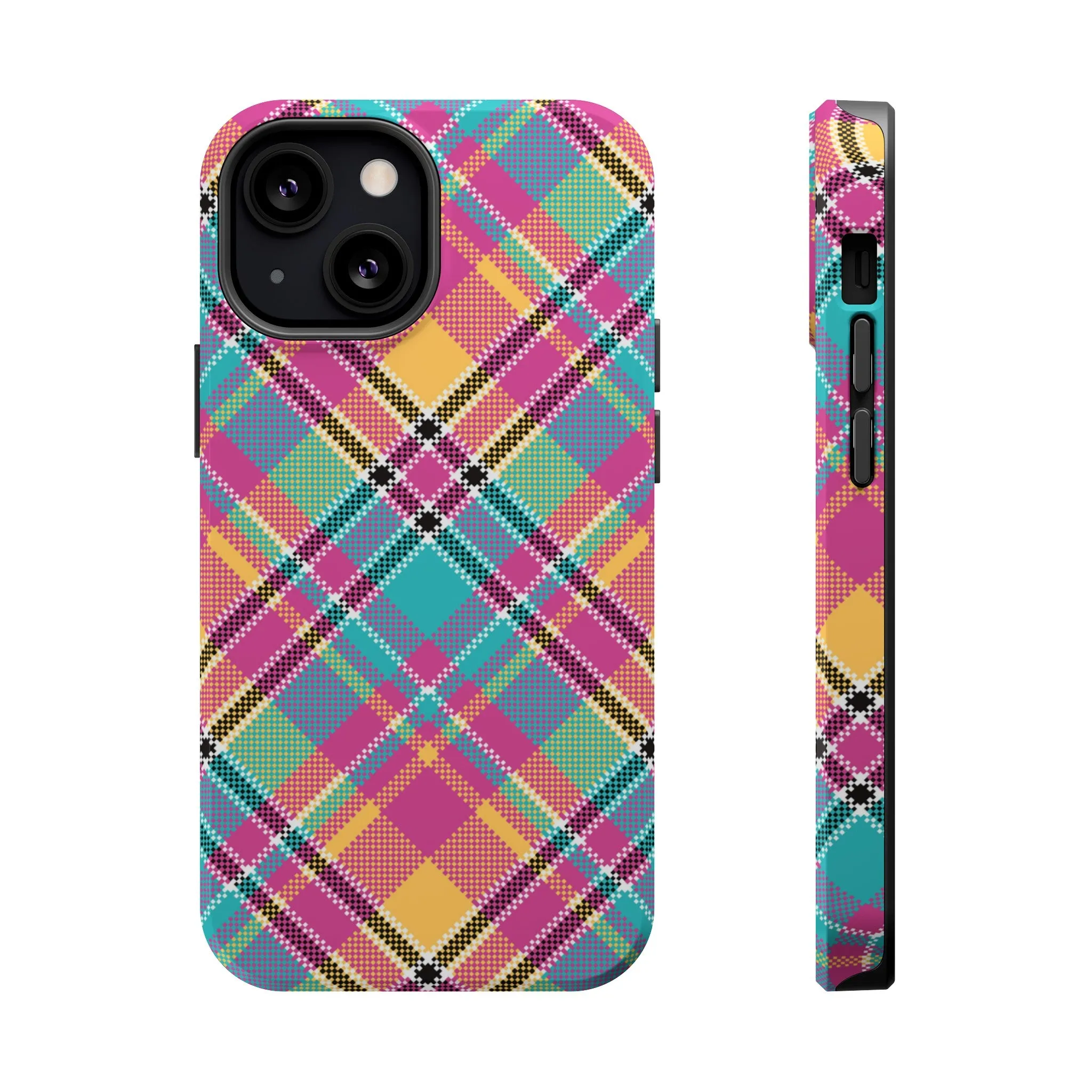 Spring Check | Pink Argyle Case