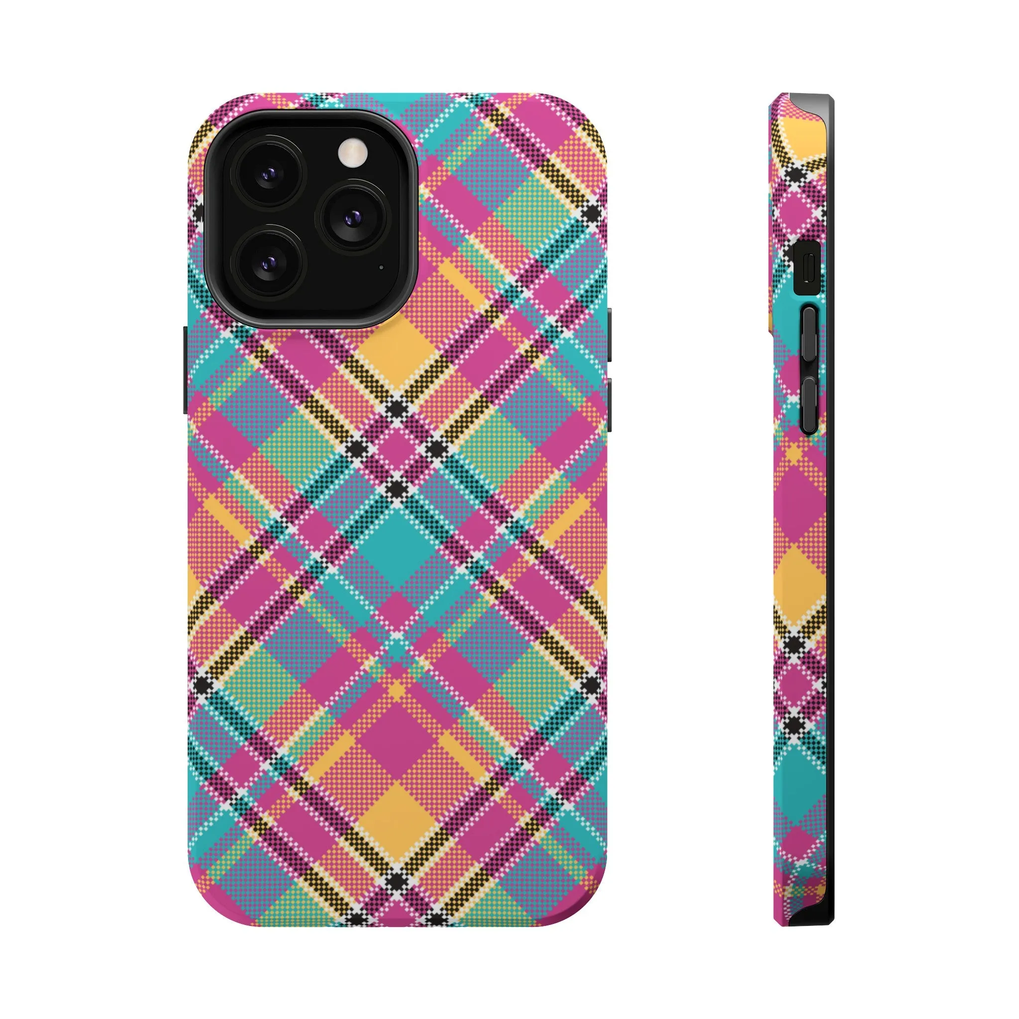 Spring Check | Pink Argyle Case