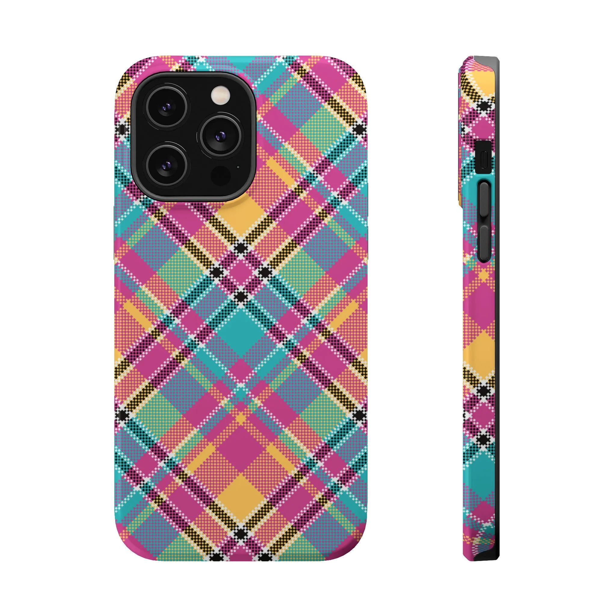 Spring Check | Pink Argyle Case