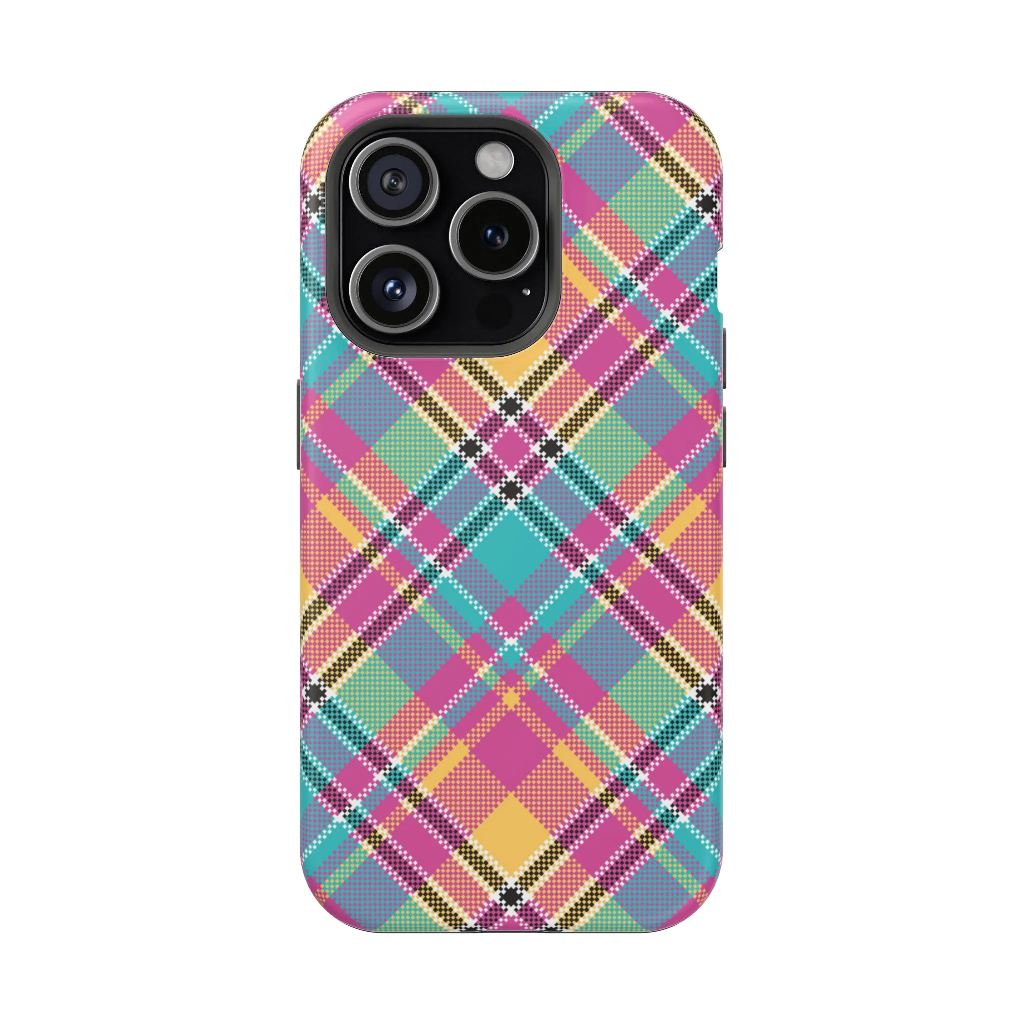 Spring Check | Pink Argyle Case