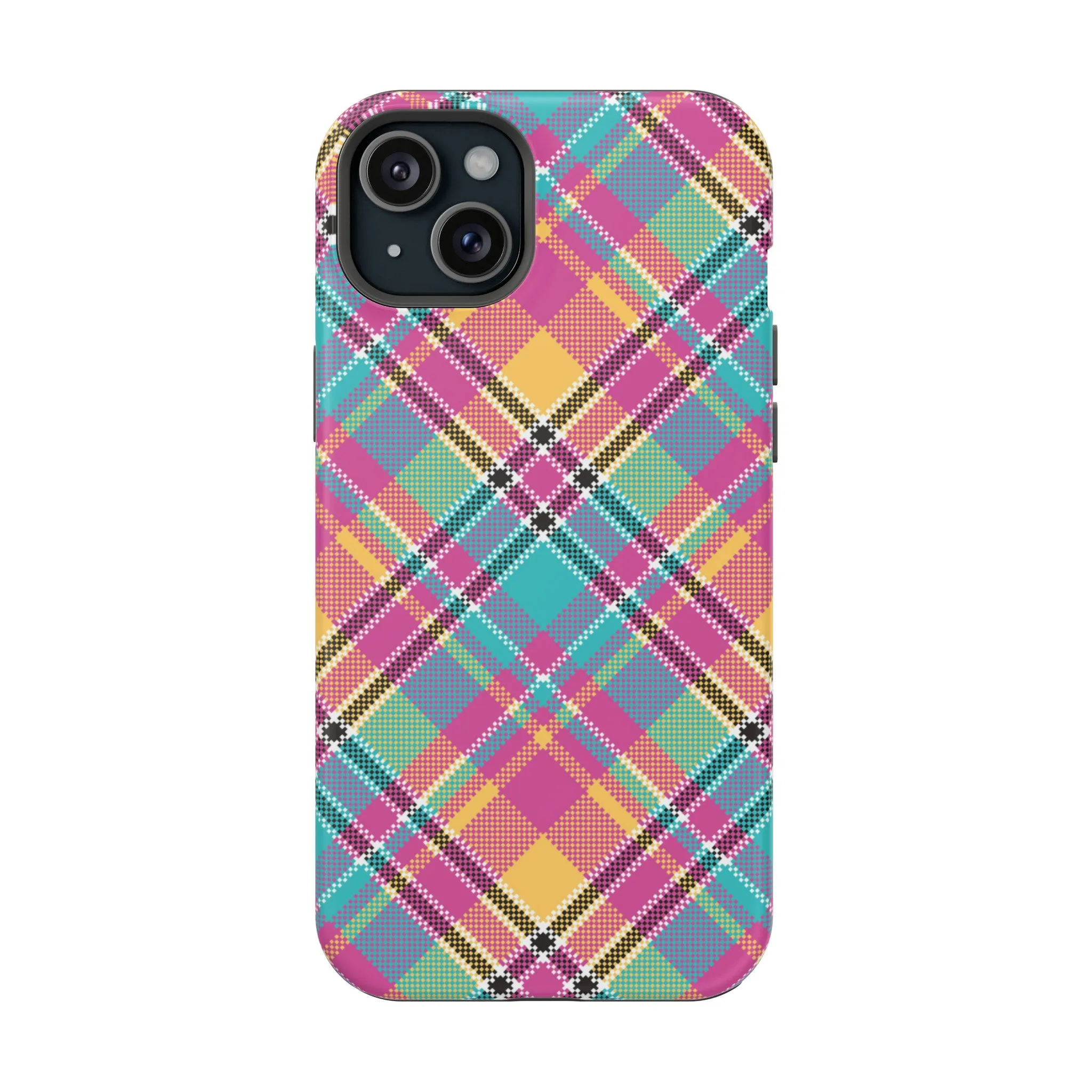 Spring Check | Pink Argyle Case