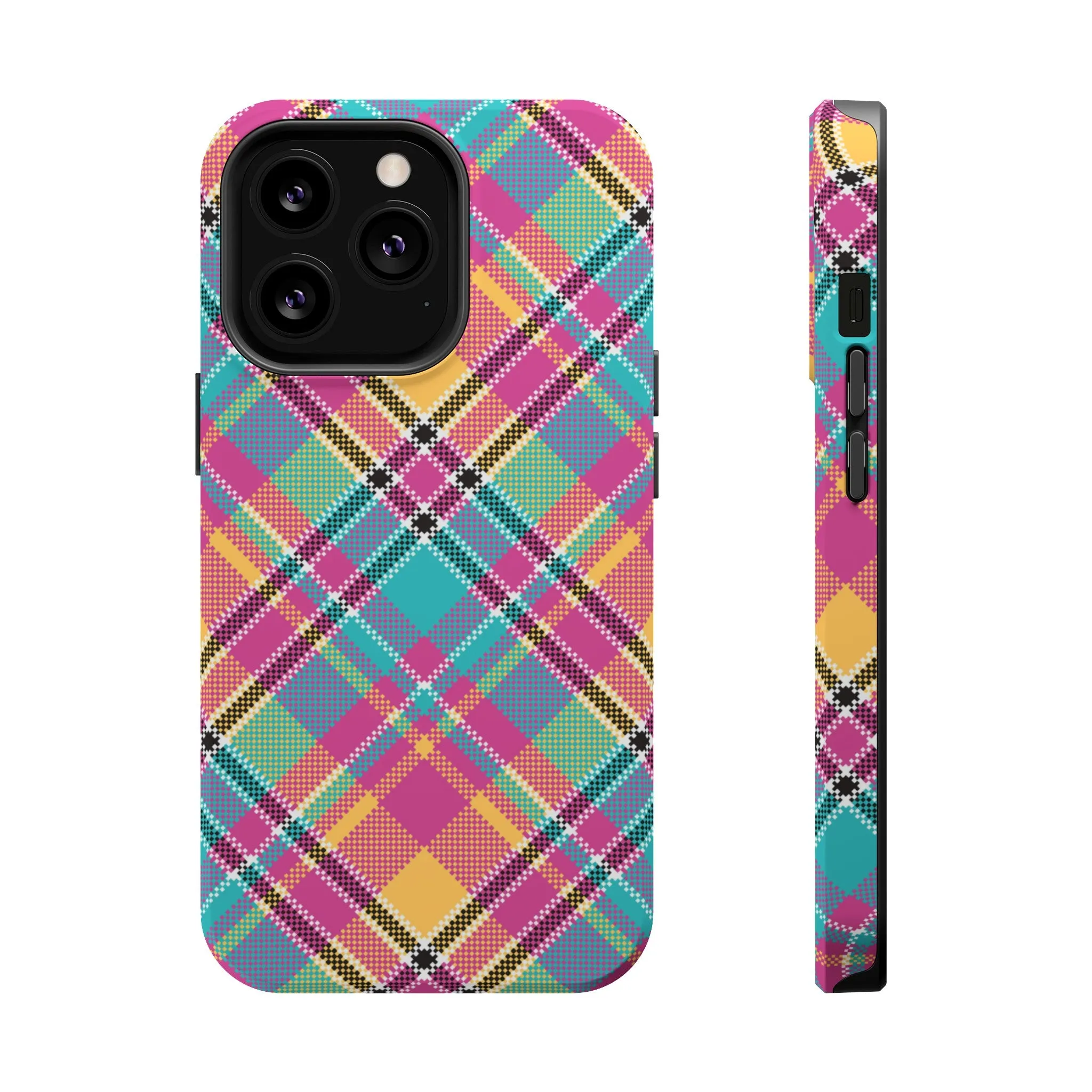 Spring Check | Pink Argyle Case