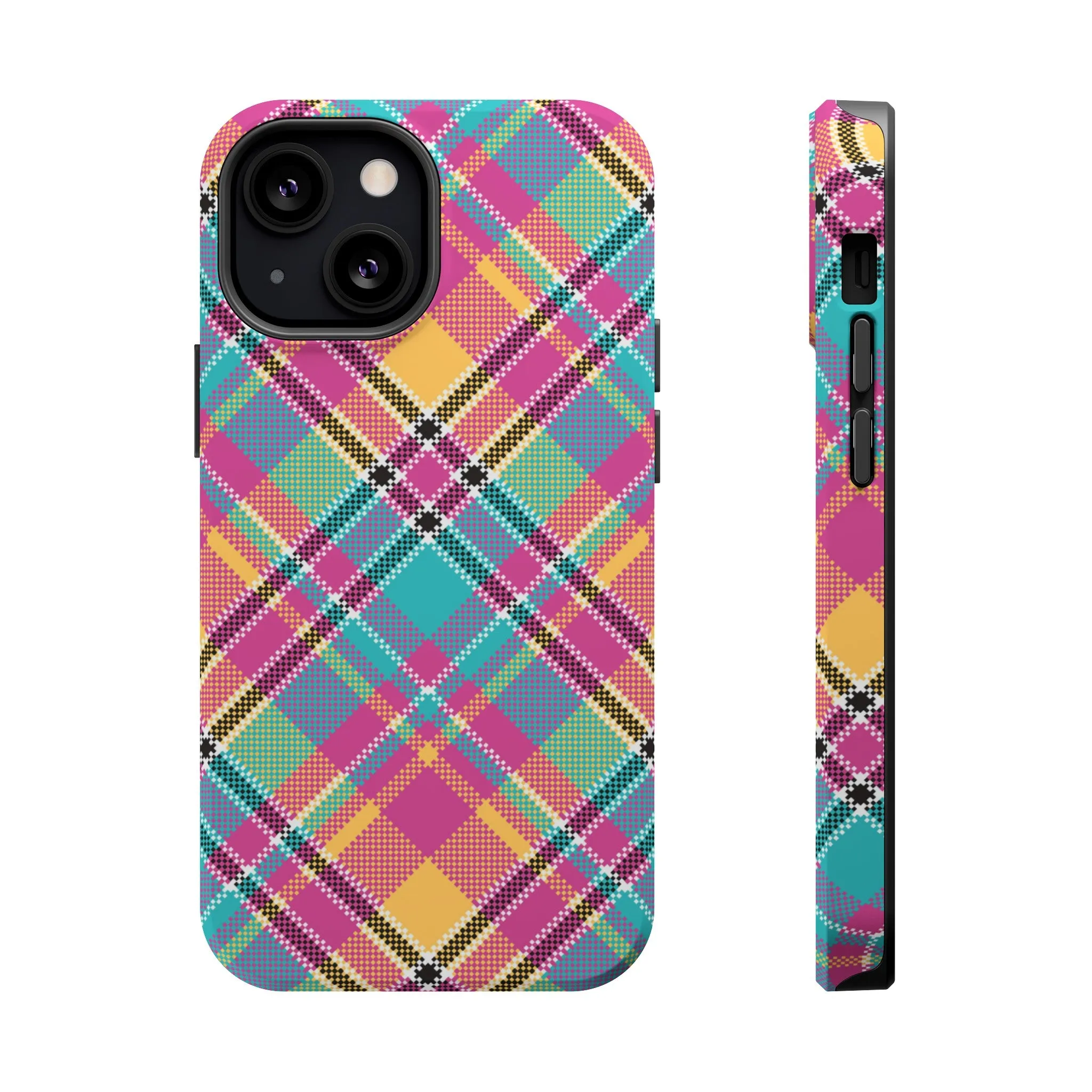 Spring Check | Pink Argyle Case