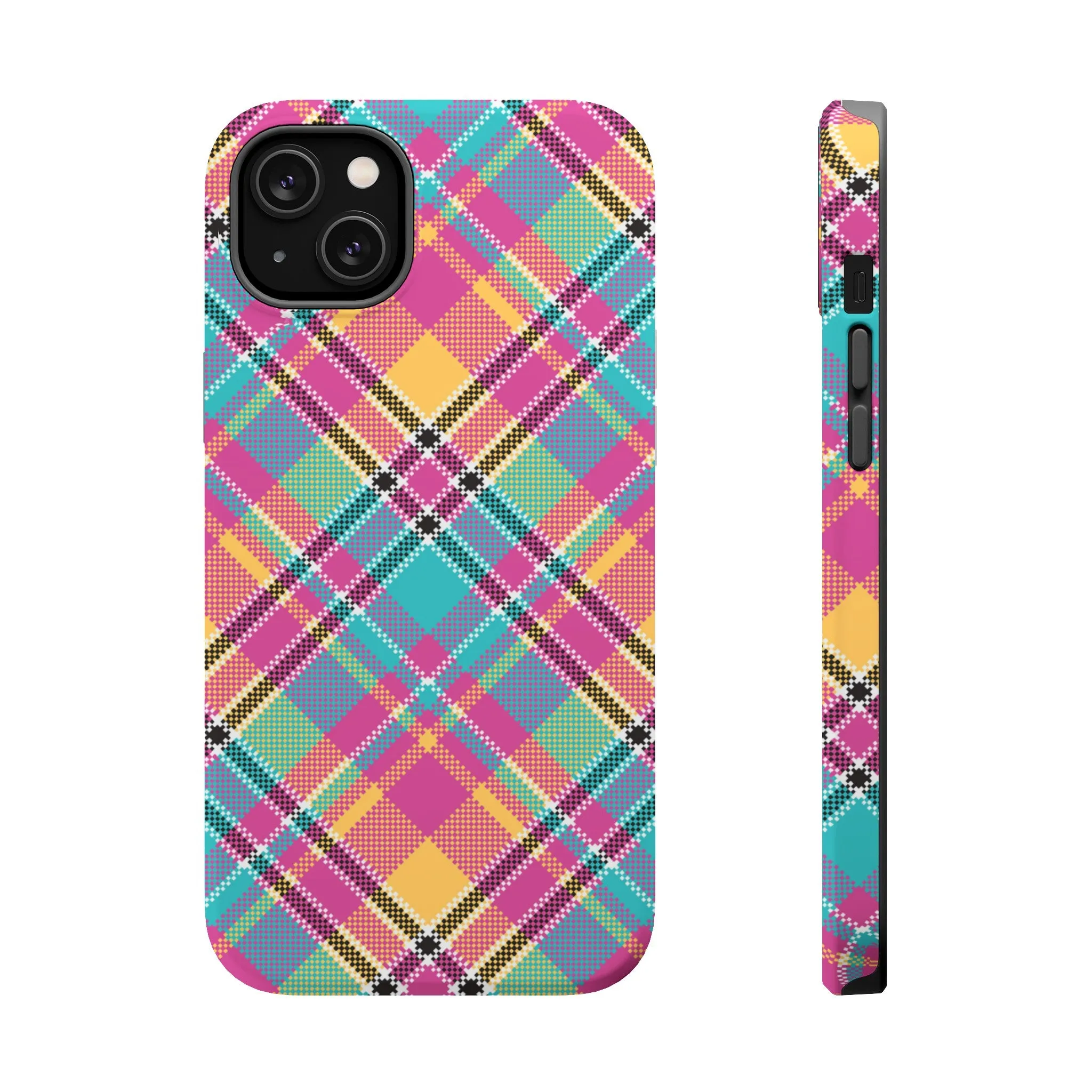 Spring Check | Pink Argyle Case