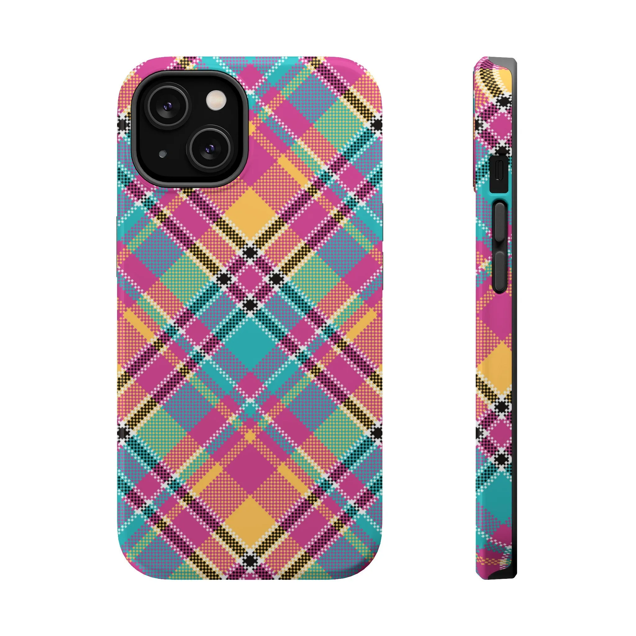 Spring Check | Pink Argyle Case