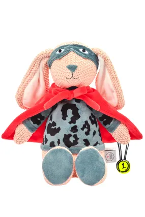 Super Bunny "Scamp" Charity Superhero Sleep Buddy