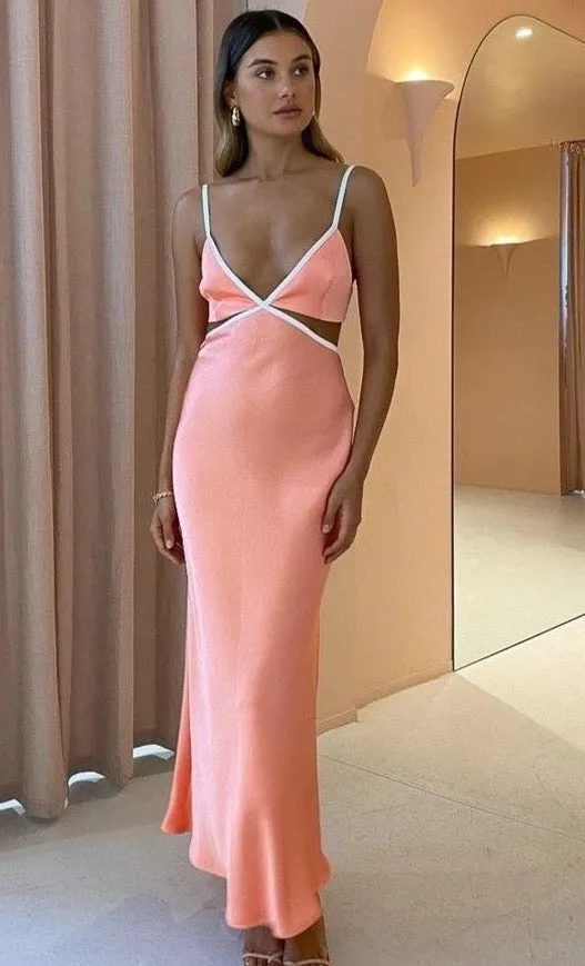 Veronique Maxi (Coral)