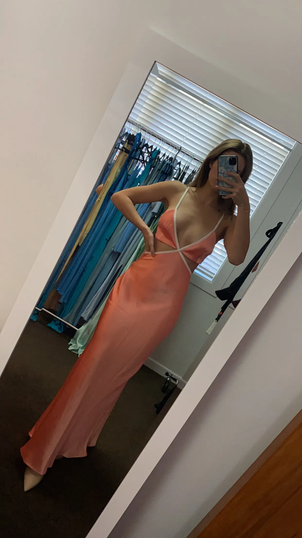 Veronique Maxi (Coral)